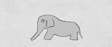 Auflösung: Elefant in Boa